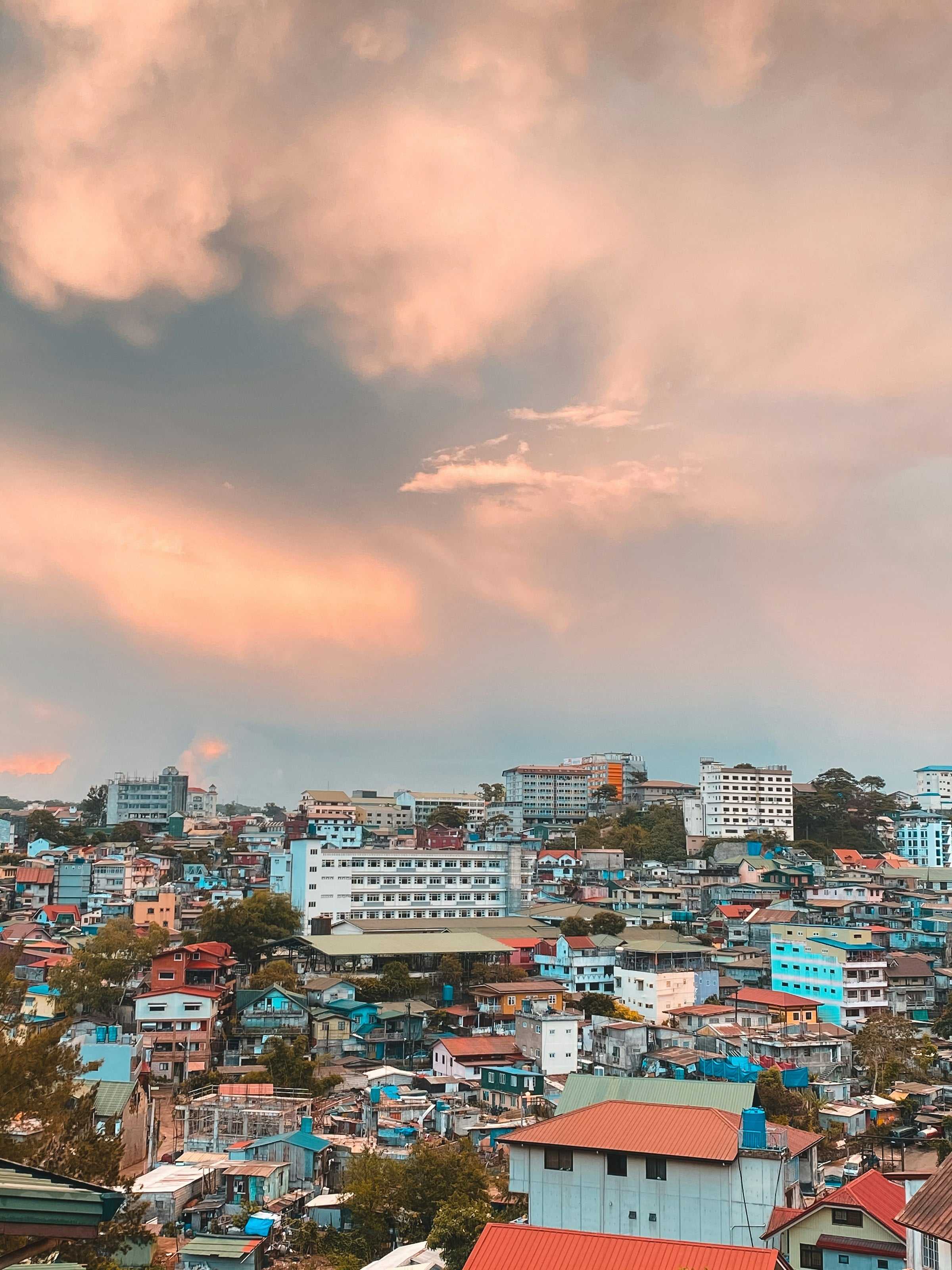 Session Road in Baguio, Philippines