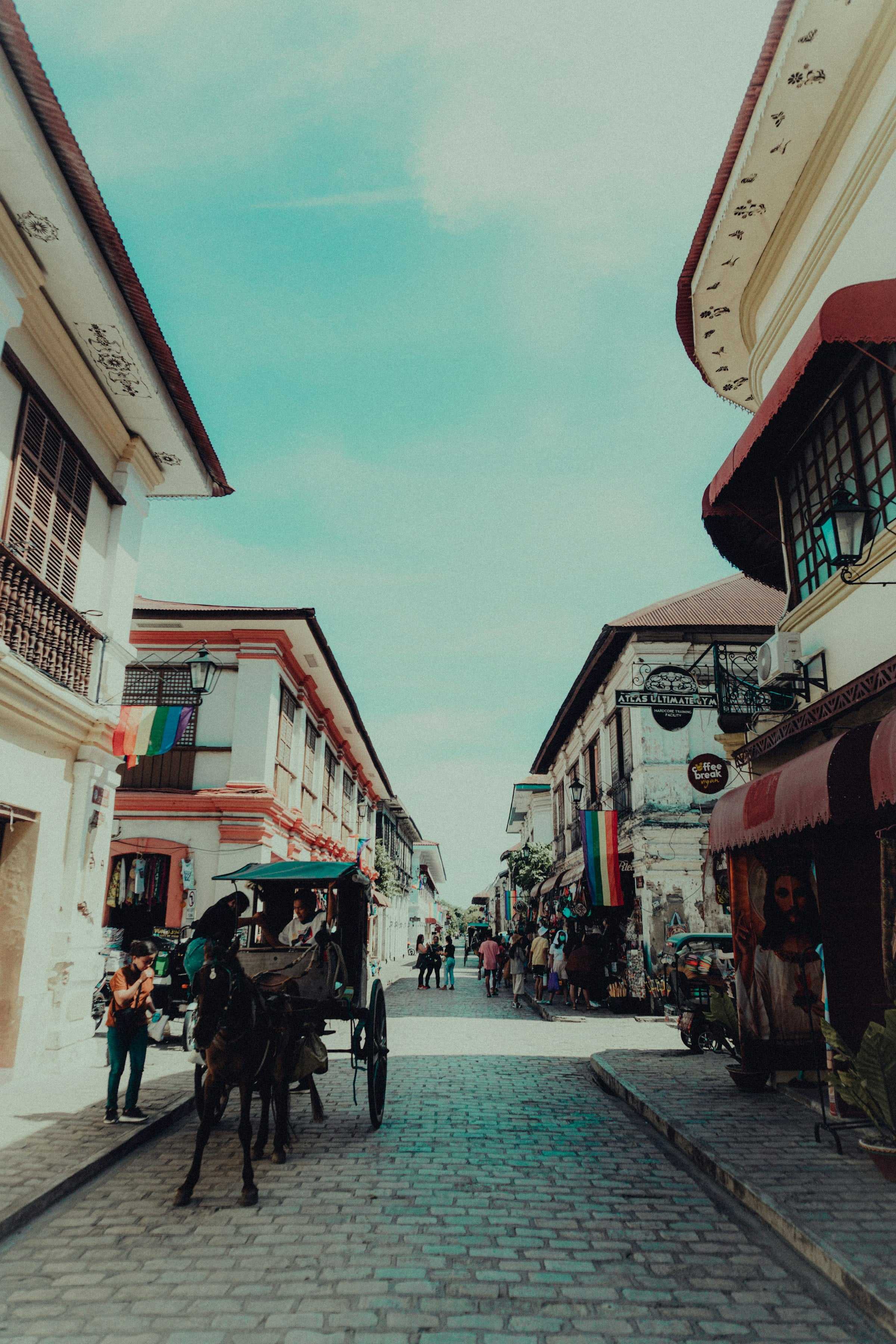 Calle Crisologo in Vigan, Philippines